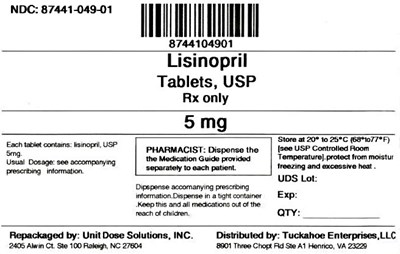 Lisinopril 5 mg (8744104901 Lisinopril 5 mg)